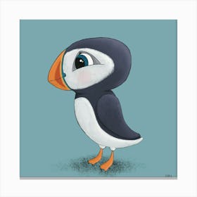 Puffin Canvas Print