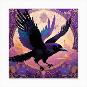 Raven 1 Canvas Print