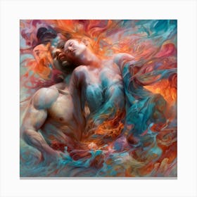 'The Lovers' Canvas Print