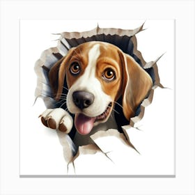 Beagle Dog 2 Canvas Print