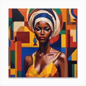 African Woman 2 Canvas Print