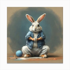 Easter Bunny 18 Canvas Print