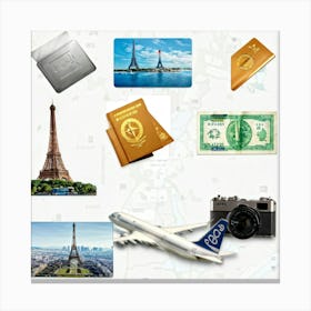 Travel Souvenirs Canvas Print