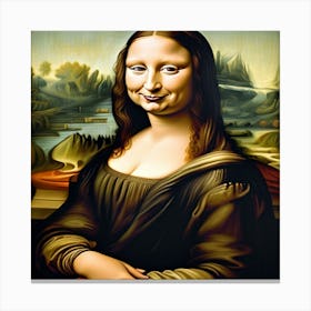 Mona Lisa 1 Canvas Print