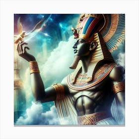 Egyptian God Canvas Print