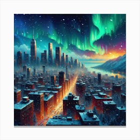 Frozen Echoes 5 Canvas Print