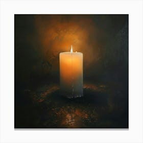 Candlelight Canvas Print