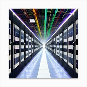 Data Center 2 Canvas Print