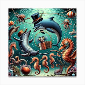 Under The Sea Canvas Print