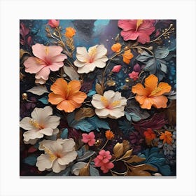 Hibiscus 1 Canvas Print