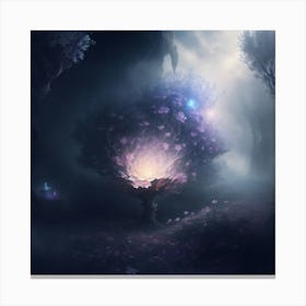 Dark Forest Canvas Print