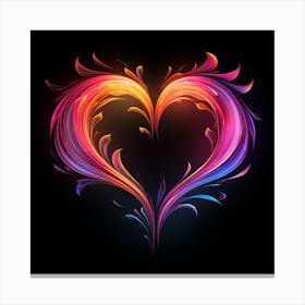 Love Neon (21) Canvas Print