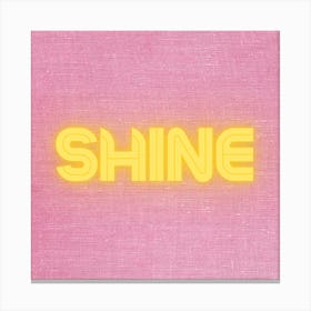 Shine Canvas Print