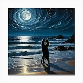 Lovers 1 Canvas Print