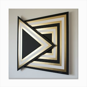 Geometric Powerplay Canvas Print