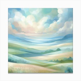 Landscape Painting 26 Canvas Print