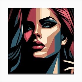 Woman With Red Hair 1 Canvas Print