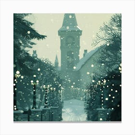 Winter Scene 2 Canvas Print