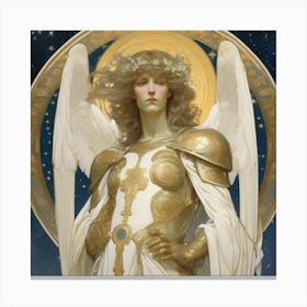 Angel Of The Sun Canvas Print