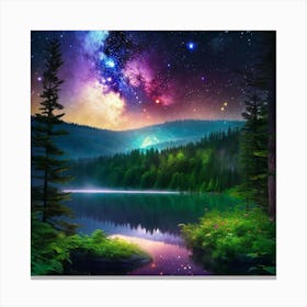 Galaxy Wallpaper 34 Canvas Print