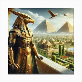 Horus The Prince Of Egypt Canvas Print