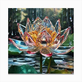 Lotus Flower Canvas Print