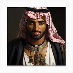 King Saud Canvas Print