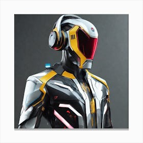 Futuristic Robot 34 Canvas Print