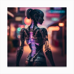 Cyborg 6 Canvas Print