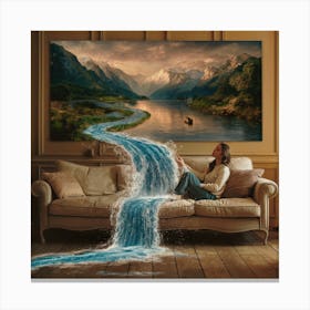 Waterfall 7 Canvas Print