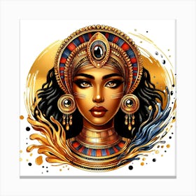 Egyptian Woman 24 Canvas Print