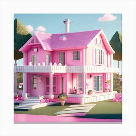 Barbie Dream House (910) Canvas Print