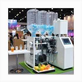 Machine That Makes Fruit Juice Canvas Print