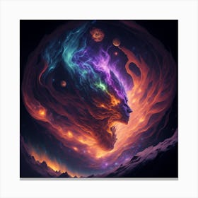 The Cosmic Mind Canvas Print