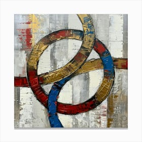 Red, Blue, And Yellow Canvas Print