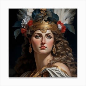Greek Goddess 36 Canvas Print