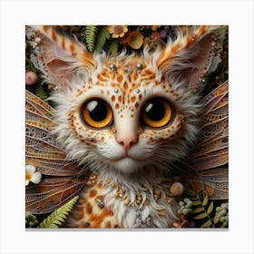 Fairy Cat 2 Canvas Print