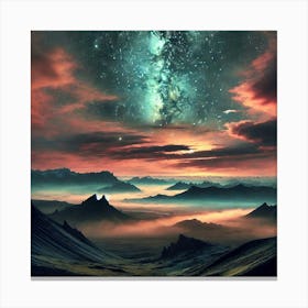 Nebula 133 Canvas Print