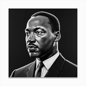 Martin Luther King Canvas Print