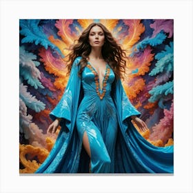 Mermaid 9 Canvas Print