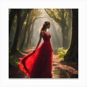 Red Riding Hood Canvas Print