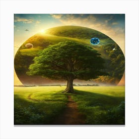 Tree Of Life 6 Canvas Print