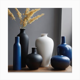 BB Borsa Vases Groupa Canvas Print