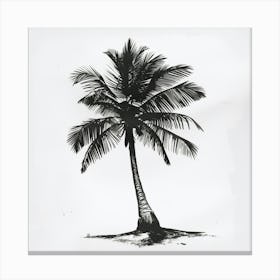 Palm Tree Tropical Paradise Canvas Print