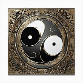 Yin Yang 40 Canvas Print