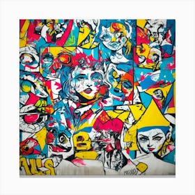 Graffiti Art 1 Canvas Print