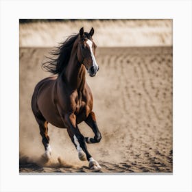 Galloping Horse Canvas Print