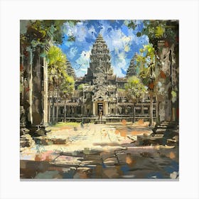 Angkor Temple 2 Canvas Print