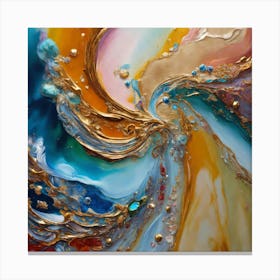 Abstract Painting 4 Canvas Print