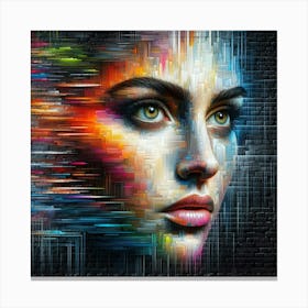 Street Art Canvas Print